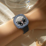 xDfind 單排鑽石鏤空PC錶殼，適用三星 Galaxy Watch Ultra 47mm / Ultra 2025