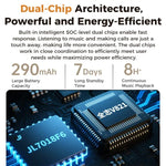 M02 Ultra 8MP 攝影機 AI 智慧眼鏡變色鏡片，附黑色充電盒，附棕色充電盒