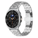 蝴蝶扣鈦合金錶帶，適用於 Samsung Galaxy Watch Ultra 47mm / Ultra 2025，適用於 Samsung Galaxy Watch8 / Watch8 Classic