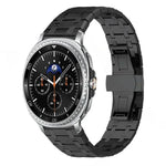 蝴蝶扣鈦合金錶帶，適用於 Samsung Galaxy Watch Ultra 47mm / Ultra 2025，適用於 Samsung Galaxy Watch8 / Watch8 Classic