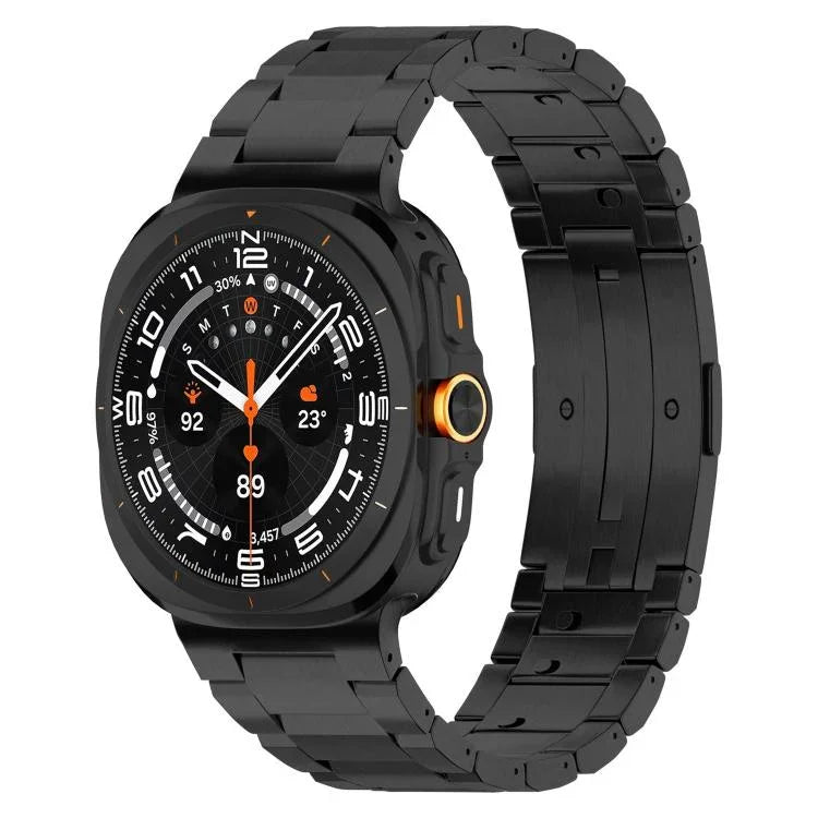 一體成型三珠 HW 扣鈦合金錶帶，適用於 Samsung Galaxy Watch8 / Watch8 Classic