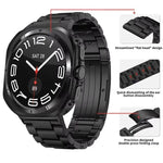 可拆卸三珠 HW 扣鈦合金錶帶，適用於 Samsung Galaxy Watch Ultra 47mm / Ultra 2025，適用於 Samsung Galaxy Watch8 / Watch8 Classic