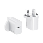 USAMS CC227 T65 PD20W USB-C / Type-C 單埠快充充電器，英規插頭，CC227