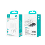 USAMS CC227 T65 PD20W USB-C / Type-C 單埠快充充電器，英規插頭，CC227