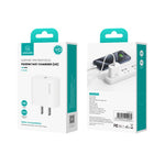 USAMS CC228 T65 PD20W USB-C / Type-C 單埠快充充電器，美規插頭，CC228