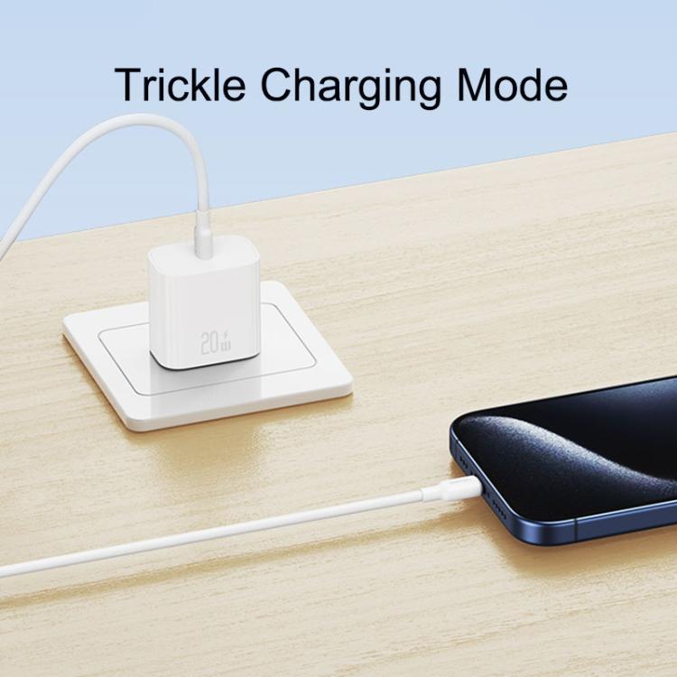 USAMS CC228 T65 PD20W USB-C / Type-C 單埠快充充電器，美規插頭，CC228