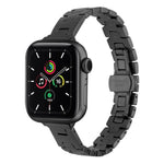 H 型寬度 14mm 不鏽鋼金屬錶帶，適用於 Apple Watch 46mm / 49mm / 45mm / 44mm，適用於 Apple Watch 42mm / 41mm / 40mm / 38mm