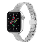 H 型寬度 14mm 不鏽鋼金屬錶帶，適用於 Apple Watch 46mm / 49mm / 45mm / 44mm，適用於 Apple Watch 42mm / 41mm / 40mm / 38mm