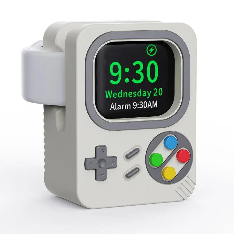 Apple Watch ZX-ZJ01 復古遊戲主機矽膠充電支架底座