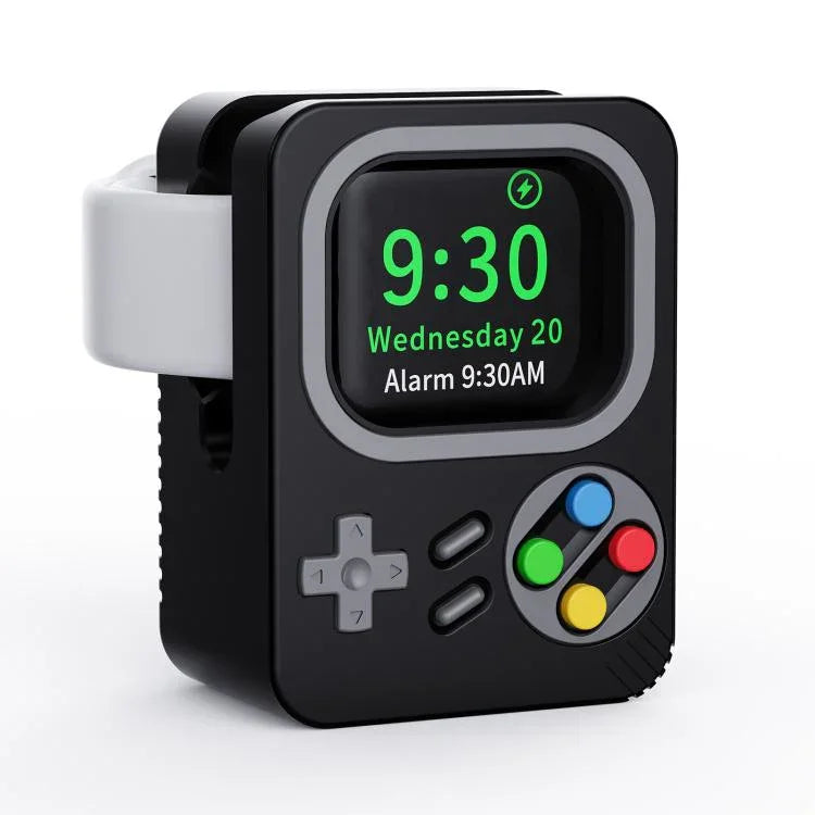 Apple Watch ZX-ZJ01 復古遊戲主機矽膠充電支架底座