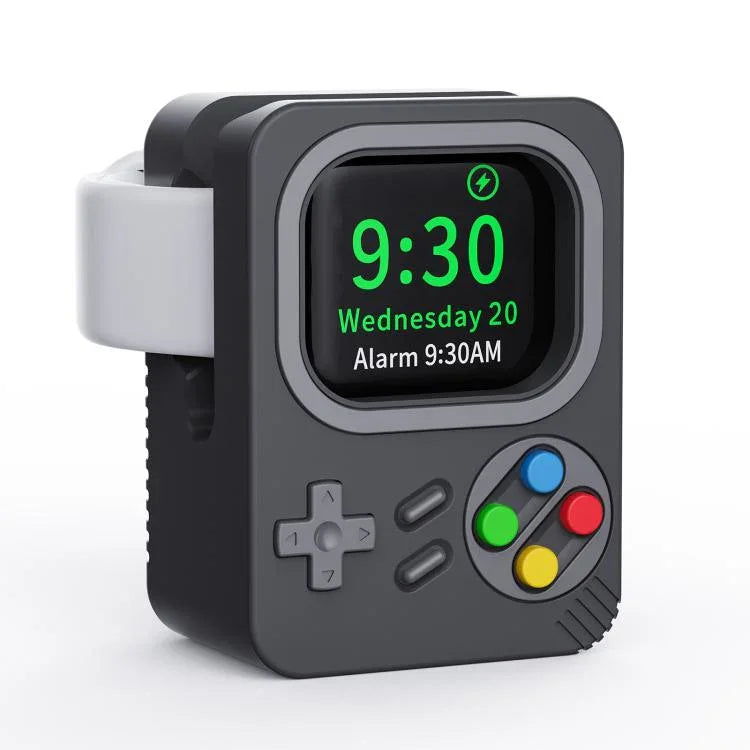Apple Watch ZX-ZJ01 復古遊戲主機矽膠充電支架底座
