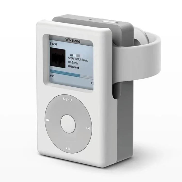 Apple Watch ZX-ZJ04 MP3 風格矽膠充電支架底座