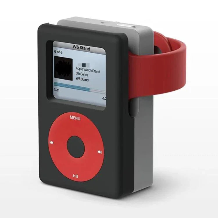 Apple Watch ZX-ZJ04 MP3 風格矽膠充電支架底座