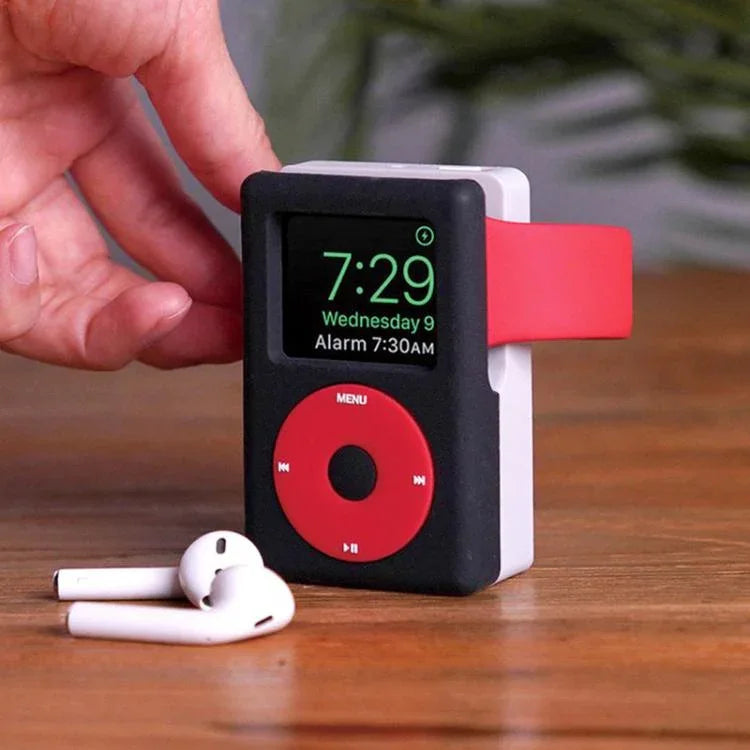 Apple Watch ZX-ZJ04 MP3 風格矽膠充電支架底座