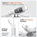 JOYROOM S-A59 Vibrant 系列 30W Type-C 轉 8 Pin 快充數據線，1.2m