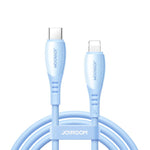JOYROOM S-A59 Vibrant 系列 30W Type-C 轉 8 Pin 快充數據線，1.2m