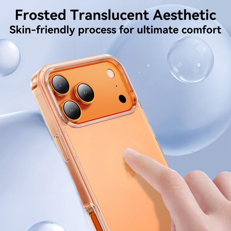 JOYROOM Skin Feel 系列 TPU+PC 手機殼，適用於 iPhone 17 Pro Max、iPhone 17 Pro、iPhone 17、iPhone Air