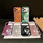 電鍍 TPU 蓮花鏤空雕刻鑽石閃粉手機殼，適用於 iPhone 12 Pro Max、iPhone 12 Pro、iPhone 11 Pro Max、iPhone 11