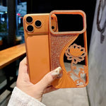 電鍍 TPU 蓮花鏤空雕刻鑽石閃粉手機殼，適用於 iPhone 12 Pro Max、iPhone 12 Pro、iPhone 11 Pro Max、iPhone 11