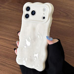 雲朵風格 TPU 防震手機殼，適用於 iPhone 17 Pro Max、iPhone 17 Pro、iPhone 17、iPhone Air、iPhone 16 Pro Max、iPhone 16 Pro、iPhone 16 Plus、iPhone 16