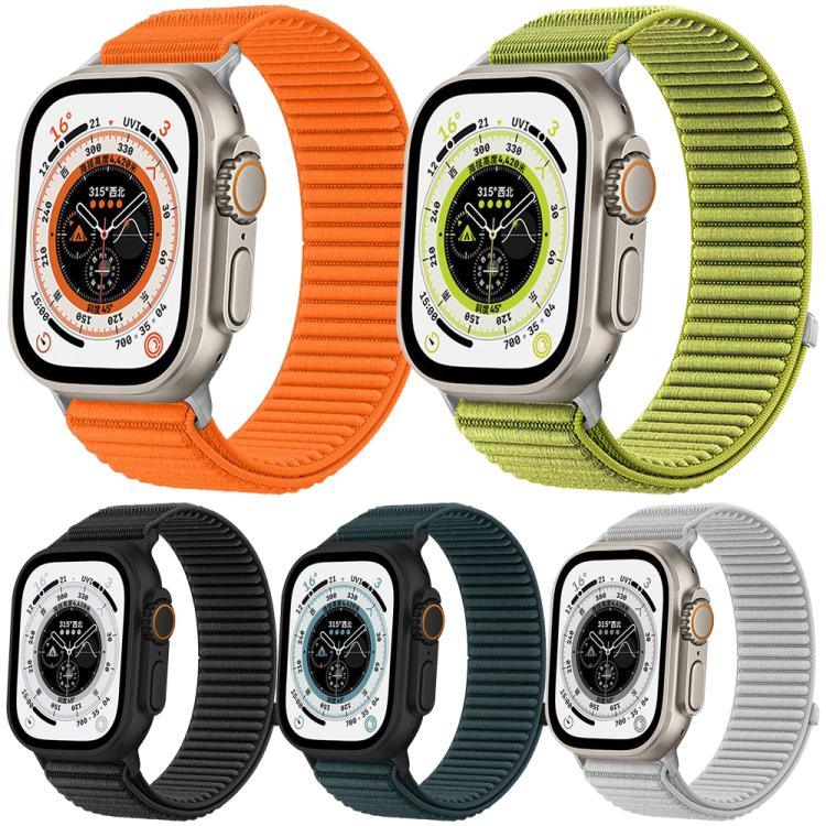 5入裝 xDfind 編織尼龍魔鬼氈錶帶，適用於 Apple Watch 42 / 44 / 45 / 46 / 49mm，適用於 Apple Watch 38 / 40 / 41 / S11 42mm