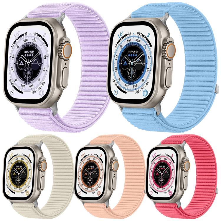 5入裝 xDfind 編織尼龍魔鬼氈錶帶，適用於 Apple Watch 42 / 44 / 45 / 46 / 49mm，適用於 Apple Watch 38 / 40 / 41 / S11 42mm