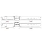 5入裝 xDfind 鉚釘扣真皮錶帶，適用於 Apple Watch 42 / 44 / 45 / 46 / 49mm，適用於 Apple Watch 38 / 40 / 41 / S11 42mm