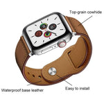 5入裝 xDfind 鉚釘扣真皮錶帶，適用於 Apple Watch 42 / 44 / 45 / 46 / 49mm，適用於 Apple Watch 38 / 40 / 41 / S11 42mm