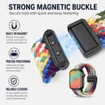 5入裝 xDfind 磁吸扣環編織錶帶，適用於 Apple Watch 42 / 44 / 45 / 46 / 49mm，適用於 Apple Watch 38 / 40 / 41 / S11 42mm