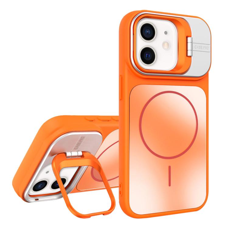 AG霧面鏡頭支架MagSafe手機殼，適用於iPhone 12、iPhone 12 Pro Max、iPhone 12 Pro、iPhone 11