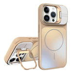 AG霧面鏡頭支架MagSafe手機殼，適用於iPhone 12、iPhone 12 Pro Max、iPhone 12 Pro、iPhone 11
