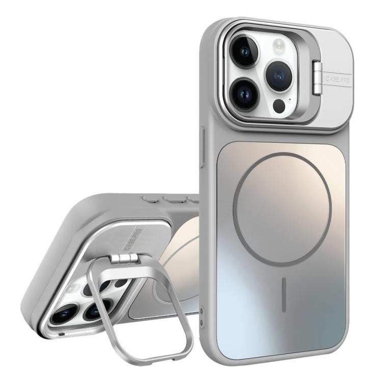 AG霧面鏡頭支架MagSafe手機殼，適用於iPhone 12、iPhone 12 Pro Max、iPhone 12 Pro、iPhone 11
