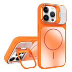 AG霧面鏡頭支架MagSafe手機殼，適用於iPhone 12、iPhone 12 Pro Max、iPhone 12 Pro、iPhone 11