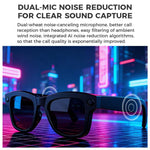 M01S 5MP 智慧 AI 相機眼鏡 支援語音通話、錄影、WiFi 傳輸