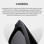 M01S 5MP 智慧 AI 相機眼鏡 支援語音通話、錄影、WiFi 傳輸