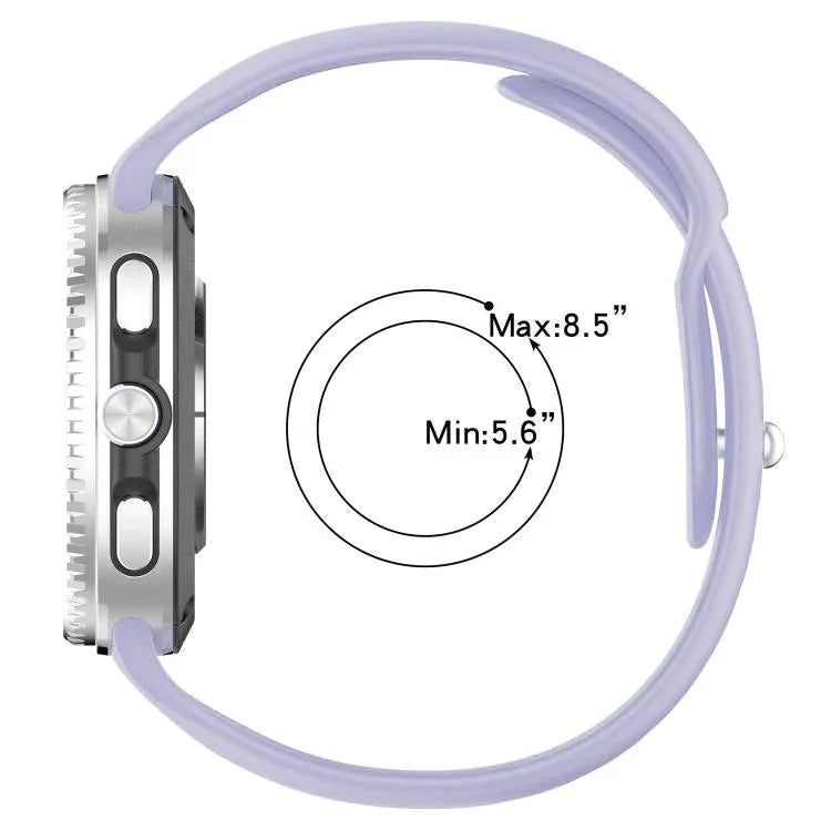 5 件組 xDfind 反扣矽膠錶帶，適用於 Samsung Galaxy Watch8 / 8 Classic