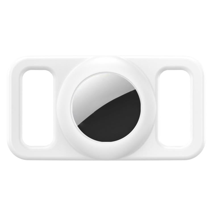 xDfind 矽膠寵物項圈追蹤器透明 PC 保護殼，適用於 AirTag 第二代 / AirTag 第一代