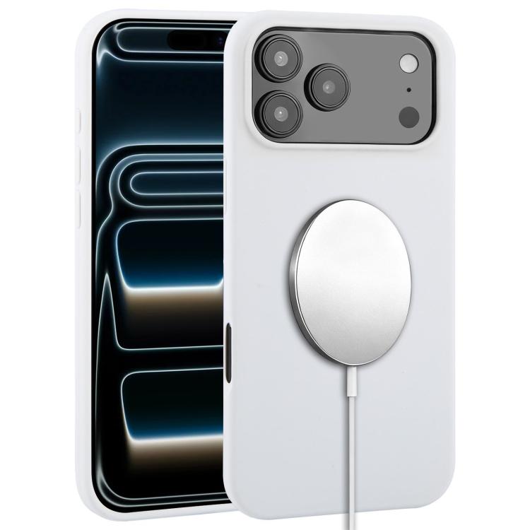 液態矽膠全覆蓋MagSafe手機殼，適用於iPhone 17 Pro Max、iPhone 17 Pro、iPhone 17、iPhone Air