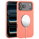 液態矽膠全覆蓋MagSafe手機殼，適用於iPhone 17 Pro Max、iPhone 17 Pro、iPhone 17、iPhone Air