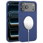 液態矽膠全覆蓋MagSafe手機殼，適用於iPhone 17 Pro Max、iPhone 17 Pro、iPhone 17、iPhone Air
