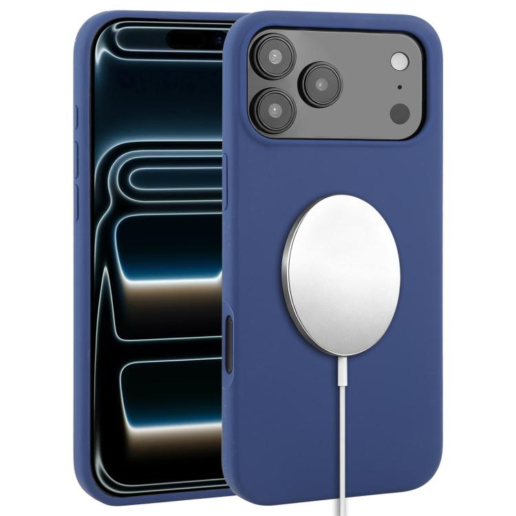 液態矽膠全覆蓋MagSafe手機殼，適用於iPhone 17 Pro Max、iPhone 17 Pro、iPhone 17、iPhone Air