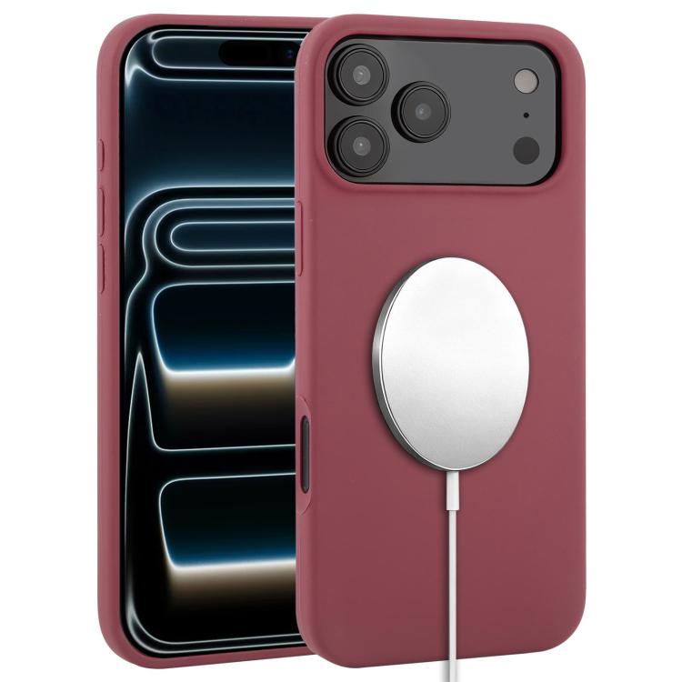 液態矽膠全覆蓋MagSafe手機殼，適用於iPhone 17 Pro Max、iPhone 17 Pro、iPhone 17、iPhone Air