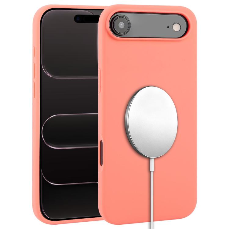 液態矽膠全覆蓋MagSafe手機殼，適用於iPhone 17 Pro Max、iPhone 17 Pro、iPhone 17、iPhone Air