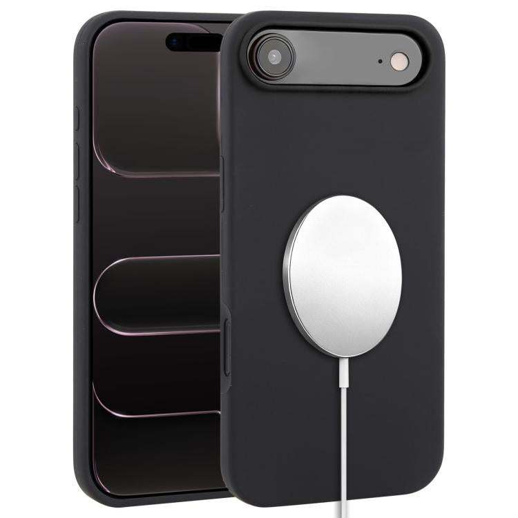 液態矽膠全覆蓋MagSafe手機殼，適用於iPhone 17 Pro Max、iPhone 17 Pro、iPhone 17、iPhone Air