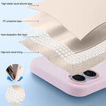 液態矽膠全覆蓋MagSafe手機殼，適用於iPhone 17 Pro Max、iPhone 17 Pro、iPhone 17、iPhone Air