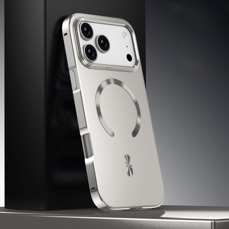 霧面磁性防護MagSafe合金金屬手機殼，適用於iPhone 17 Pro Max、iPhone 17 Pro、iPhone 17、iPhone Air、iPhone 16 Pro Max、iPhone 16 Pro、iPhone 15 Pro Max、iPhone 15 Pro