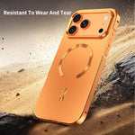 霧面磁性防護MagSafe合金金屬手機殼，適用於iPhone 17 Pro Max、iPhone 17 Pro、iPhone 17、iPhone Air、iPhone 16 Pro Max、iPhone 16 Pro、iPhone 15 Pro Max、iPhone 15 Pro