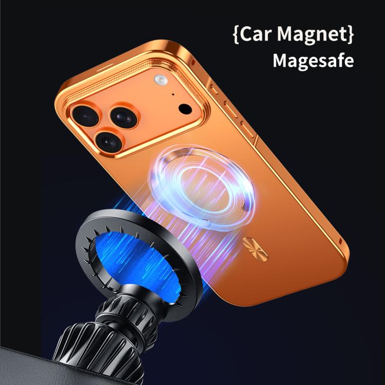 霧面磁性防護MagSafe合金金屬手機殼，適用於iPhone 17 Pro Max、iPhone 17 Pro、iPhone 17、iPhone Air、iPhone 16 Pro Max、iPhone 16 Pro、iPhone 15 Pro Max、iPhone 15 Pro