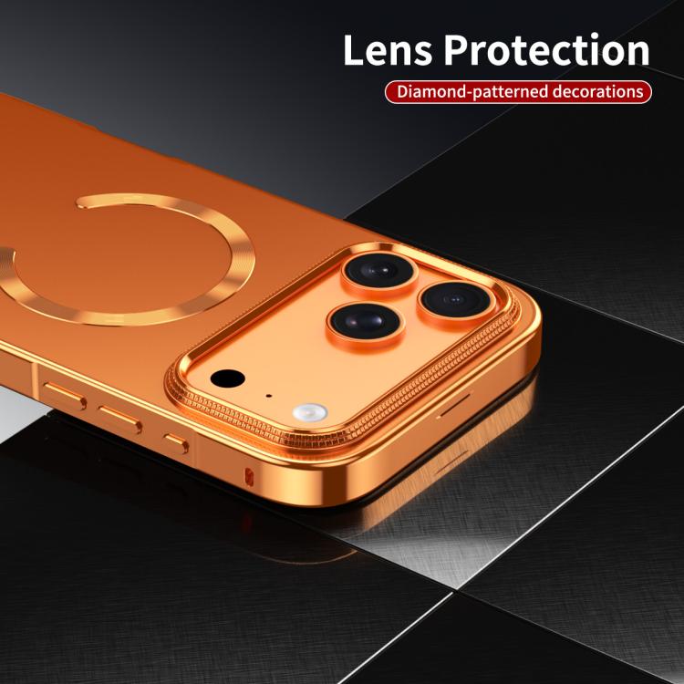 霧面磁性防護MagSafe合金金屬手機殼，適用於iPhone 17 Pro Max、iPhone 17 Pro、iPhone 17、iPhone Air、iPhone 16 Pro Max、iPhone 16 Pro、iPhone 15 Pro Max、iPhone 15 Pro