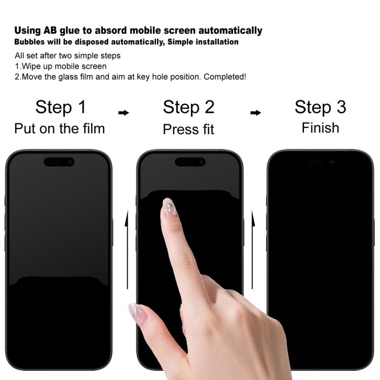 imak 防反射系列全覆蓋鋼化玻璃膜，適用於 iPhone 17 Pro Max，適用於 iPhone 17 Pro，適用於 iPhone 17，適用於 iPhone Air